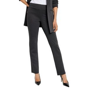 Nic+Zoe Womens Plus Ponte Pocket Pant